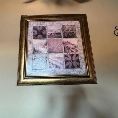 231: Wall Art Plus Sconces 