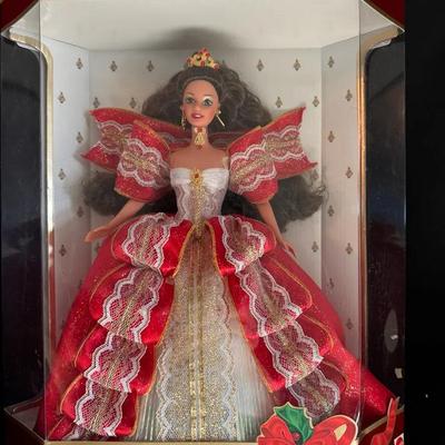 Lot 103:  Happy Holidays Barbie