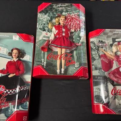 222: 1998-2000 Barbie Coca Cola Series Collector Edition