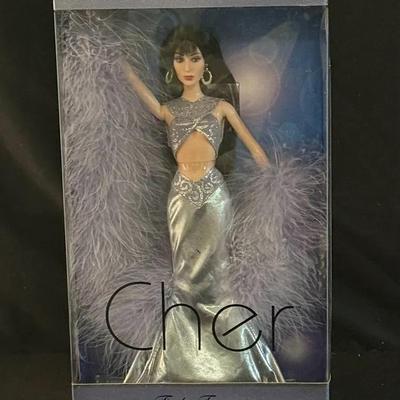 472: 2001 Cher Barbie Collectible Doll by Mattel – Bob Mackie Gown – NIB