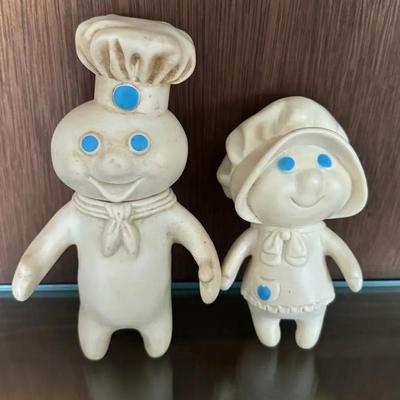 269: Vinyl Pillsbury Dough Boy And Poppie Collectable 