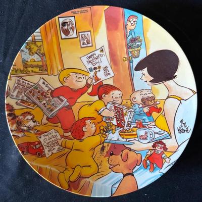 415: 1980 Bill Keane Family Circus Mother’s Day Plate – First Edition, Limited