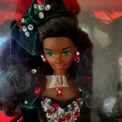 Lot 106:  Happy Holidays Barbie