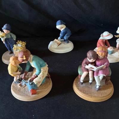 410: 1986 Good Housekeeping Figurines – Set of 5 Vintage Collectibles