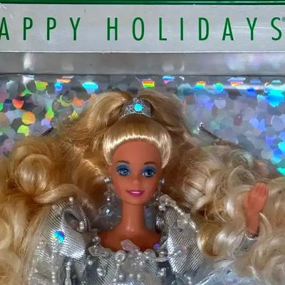 Lot 120:  Special Edition Happy Holidays Barbie