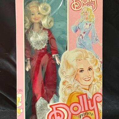 471: Vintage 12” Dolly Parton Poseable Doll by Goldberger – Original Box