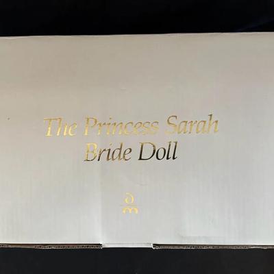 435: Danbury Mint “America’s First Ladies” Nancy Reagan Porcelain Doll – Boxed