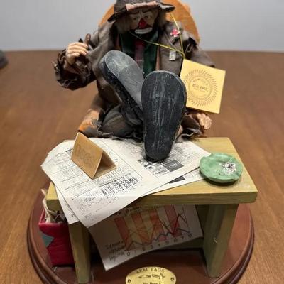 246: Emmett Kelly Jr Real Rags Collection “Big Boss 2” Figurine