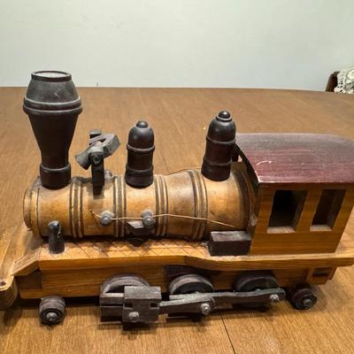 265: Ashley Belle Handcrafted Wooden Train Engine