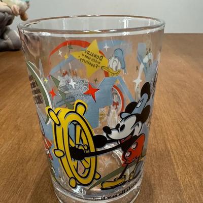 222: Disney Millennium Celebration Commemorative Glass Park Merchandise