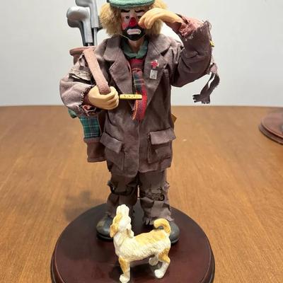 247: Emmett Kelly Jr Real Rags Collection “The Golfer” Figurine