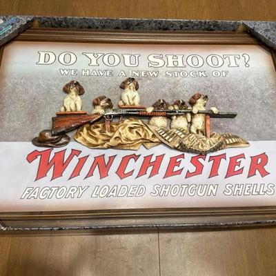 268: 1990’s Winchester 3D Advertising Picture 