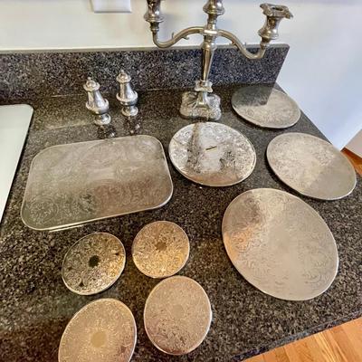 052-PAN: Silver-Plated Tableware