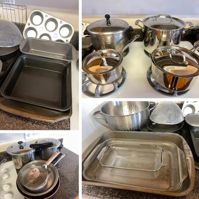 035-K: Cookware and Bakeware Assortment 