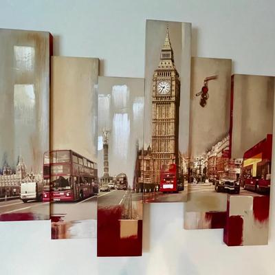 092-BON: “Central London’s Greatest Hits” Canvas Piece