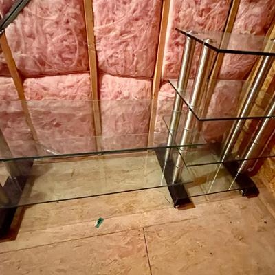 141-ATC: Contemporary Glass Display Shelving