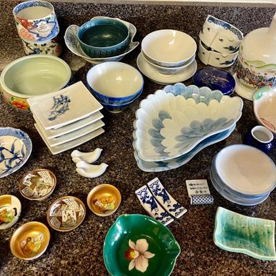 044-K: Japanese Porcelain and Ceramic Dishware