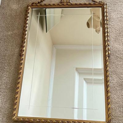 087-MBR: Vintage Reflectwell Mirror