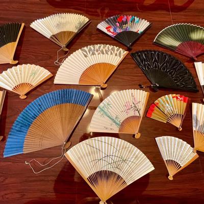 089-K: Japanese Folding Fan Assortment