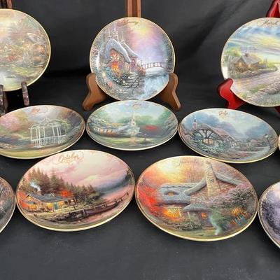 Thomas Kinkade “Simpler Times” Perpetual Calendar (Set of 12)