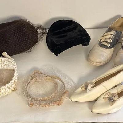 Women’s Vintage Hats and Shoes 