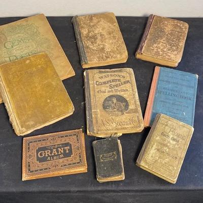 Vintage Elementary Readers Dated Back to 1880 Copyright