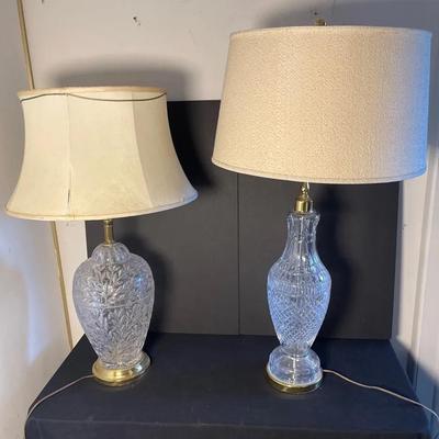 MCM Crystal Lamps (Set of 2)