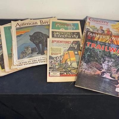 Vintage Magazines Dated Back to 1935