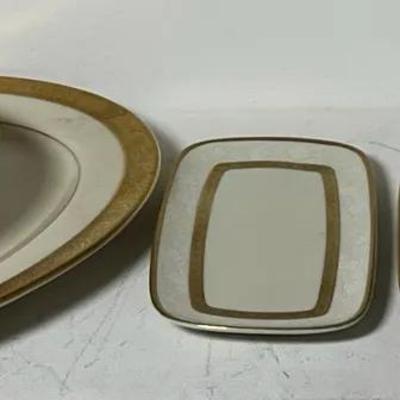 Mikasa Bone China Gold Encrusted Dishes
