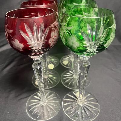 “Crystal Clear” Lead Crystal aka Marsala Wine Goblets (Lot 2 - Set of 6)