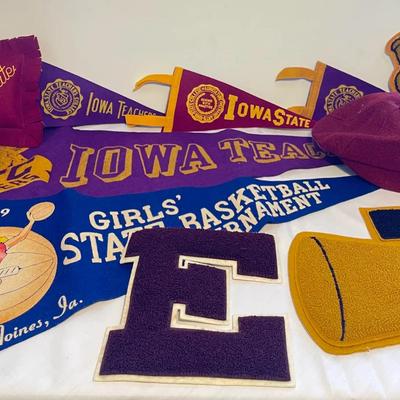 Iowa State Vintage Pennants 