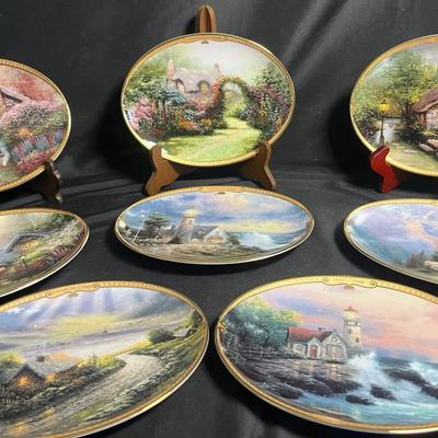 Thomas Kinkade “Scenes of Serenity” Collectors Limited-Edition Plates (Lot 2 - Set of 8)