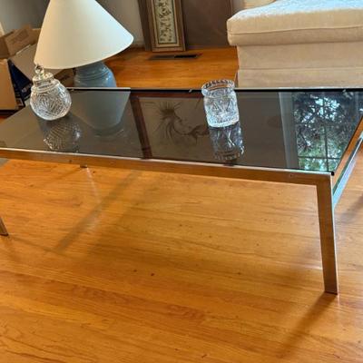 Sale Photo Thumbnail #93: MCM Smoke Glass Table