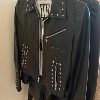 Sale Photo Thumbnail #102: Led Zeplin Leather Jacket