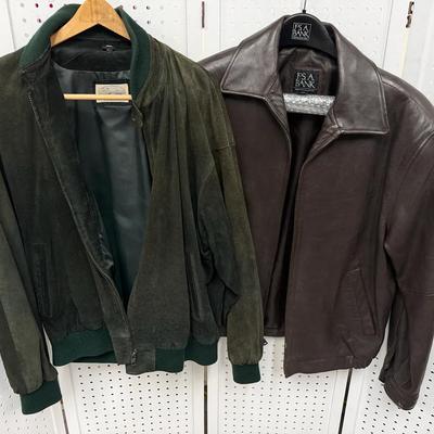 Two Men’s Leather Jackets