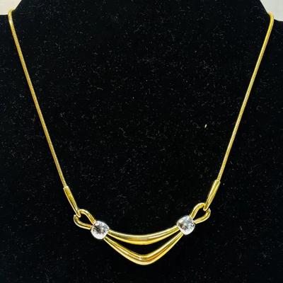 Vintage Givenchy Gold-Plated Necklace (1977)