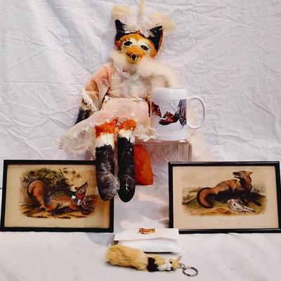 Fox Themed Collectibles - Audubon Prints, Bob Henley, & More!