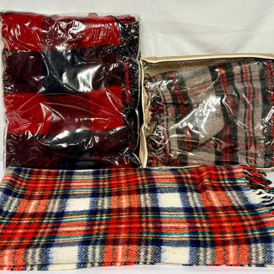 Trio of Stadium Blankets