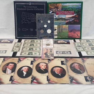 Large U.S. Commemorative Coin & Currency Collection Lot