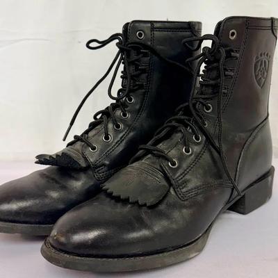 ARIAT Leather Heritage II Lacer Boot, sz 9