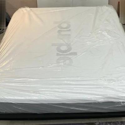 Purple Hybrid King Size Adjustable Bed #1