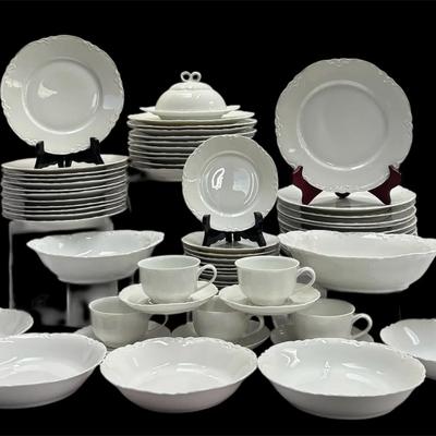Vintage Hutschenreuther Selb Bavaria Porcelain Dinnerware Collection 