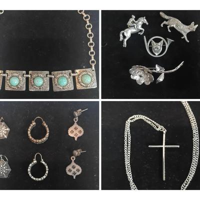 Silver-tone Costume Jewelry