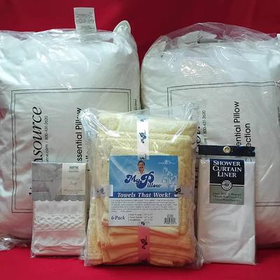 NIP Pillows, NIP Pillowcases, NIP Towel Set & More