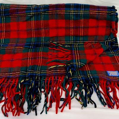 Pendleton Royal Stewart Tartan Blanket – 100% Virgin Wool