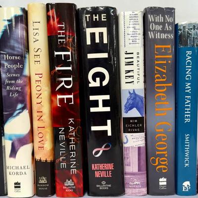 1st Edition Hardcover Books – Katherine Neville, Elizabeth George, Jim Key, Horse & Literary Fiction