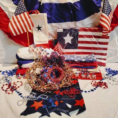 Patriotic Americana Decor & Flag