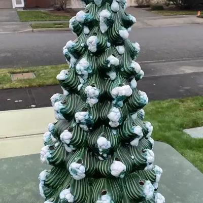 Ceramic Lighted Tree #2
