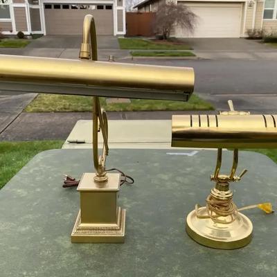 Brass Piano Lamps