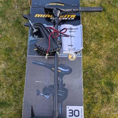 Minn Kota Endura C2 30 Freshwater Transom-Mount Trolling Motor. 
